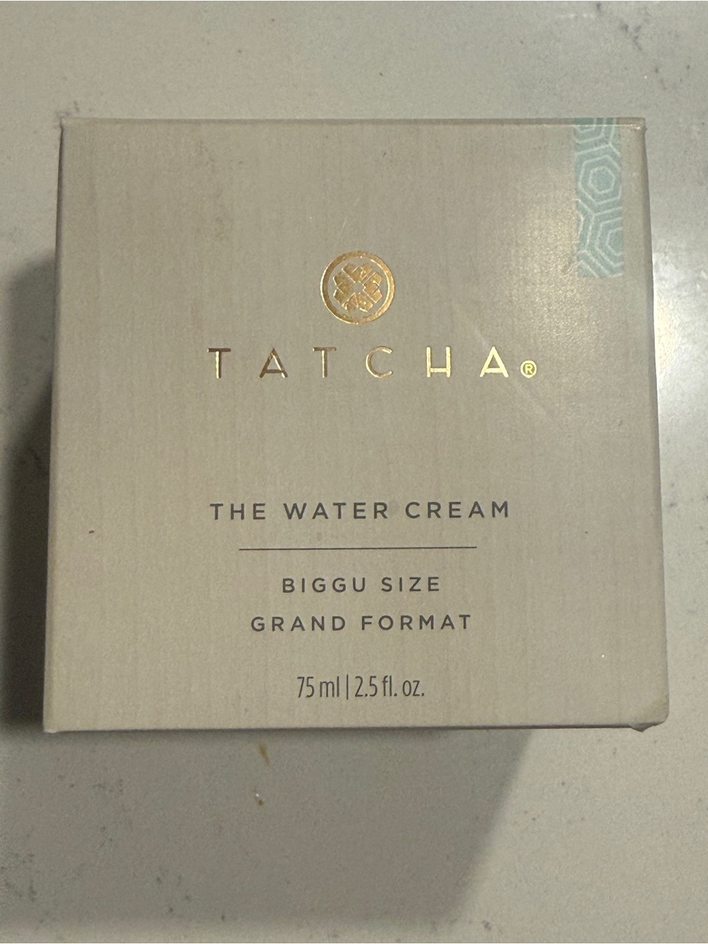 TATCHA The Water Cream Hydrating Moisturizer Cream Face 2.5 fl oz NEW